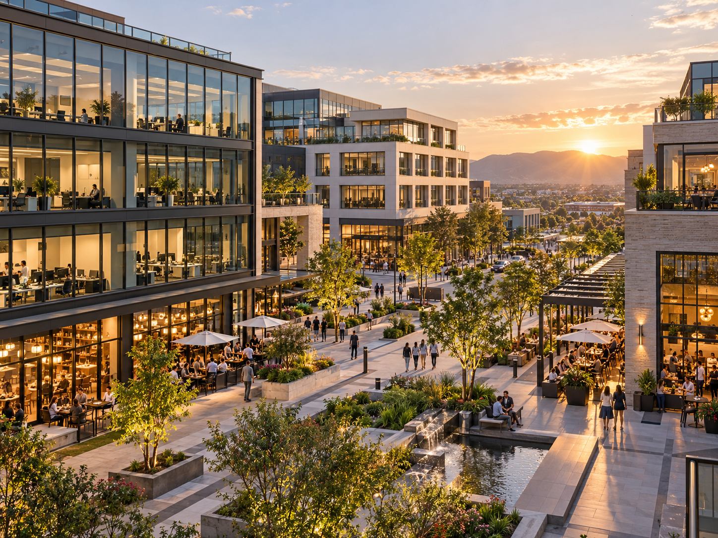 Office and mixed-use development